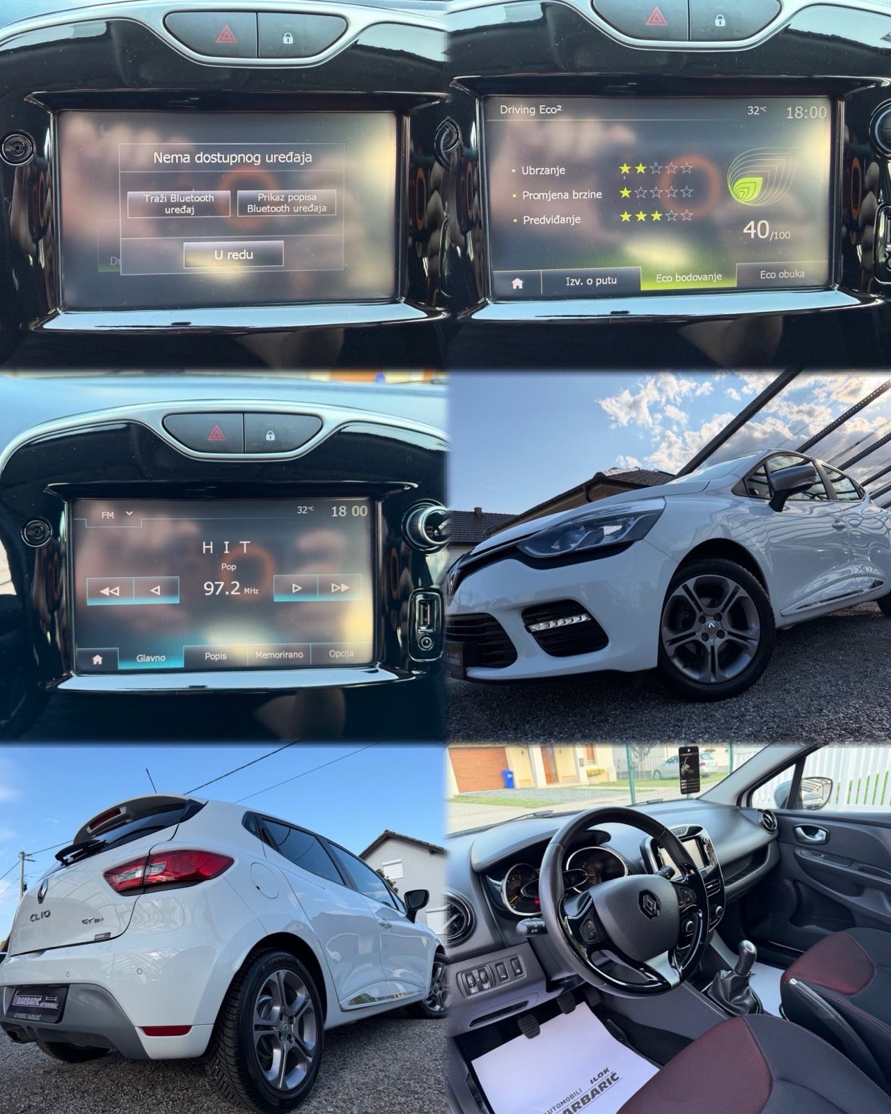 Renault Clio TCe 90,40.000km,GT-line,Klima,Reg.10mj.2026, fotografija 16