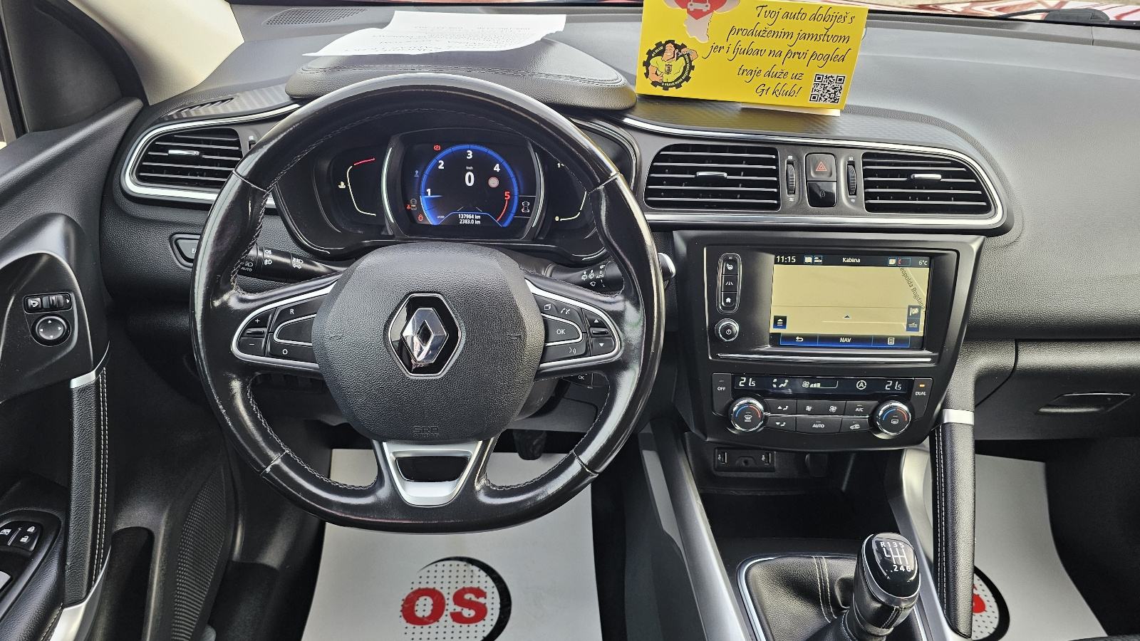Renault Kadjar 1.6 DCI,BOSE,FUUL LED,NAVI,KAMERA,KOŽA,TEMPOMAT,JAMSTVO, fotografija 15