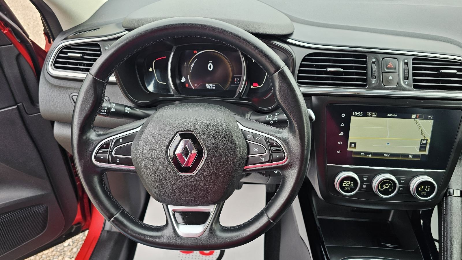 Renault Kadjar dCi 1.5 DCI,CLIMATRONIC,LED,NAVIGACIJA,TEMPOMAT,ALU 18, fotografija 20