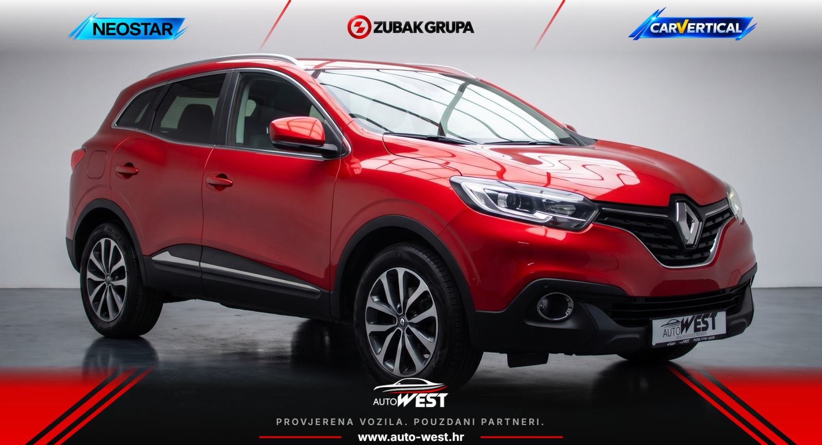 Renault Kadjar dCi 110 SAMO 75000 KM KAO NOV!!!, fotografija 1