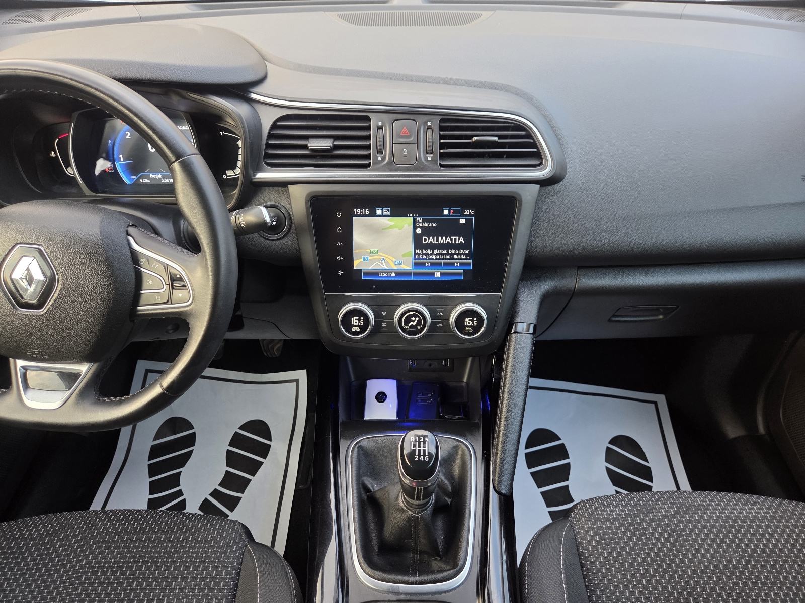 Renault Kadjar dCi 115 ** 2019 **LIMITED OPREMA** JAMSTVO !!, fotografija 16