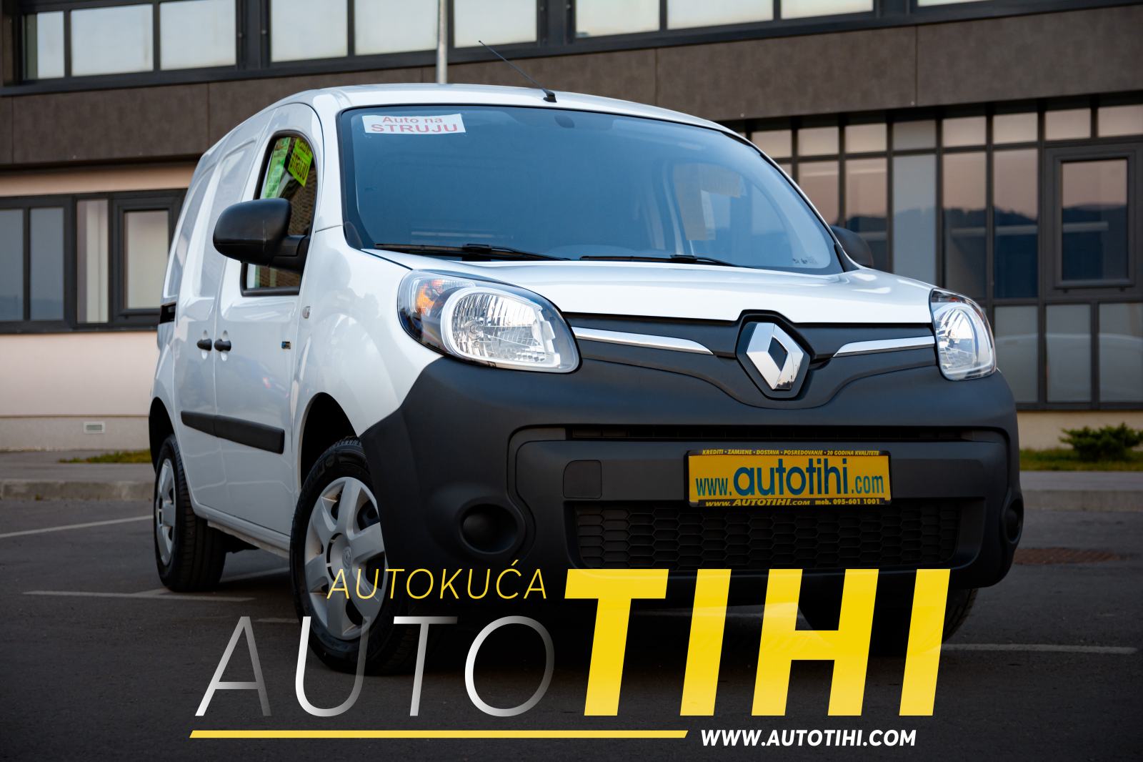 RENAULT ELEKT KANGOO 270KM ORG 6300KM 33KW BAT OTPLA 4 RATE ZAMJ⭐⭐⭐⭐⭐, fotografija 1
