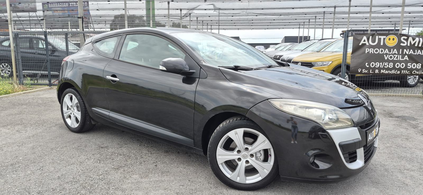 Renault Megane Coupe 1,5D, 6 BRZINA, XENON, AUT.KLIMA,TEMP, REG. 1/27., fotografija 8