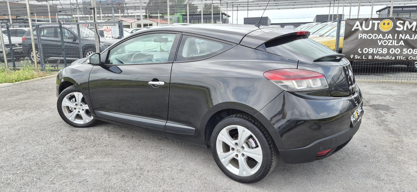 Renault Megane Coupe 1,5D, 6 BRZINA, XENON, AUT.KLIMA,TEMP, REG. 1/27., fotografija 4