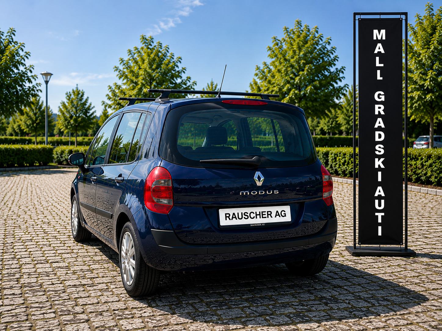 Renault Modus 1.2 16V Expression. model za njemacko trziste, pali-vozi, fotografija 2