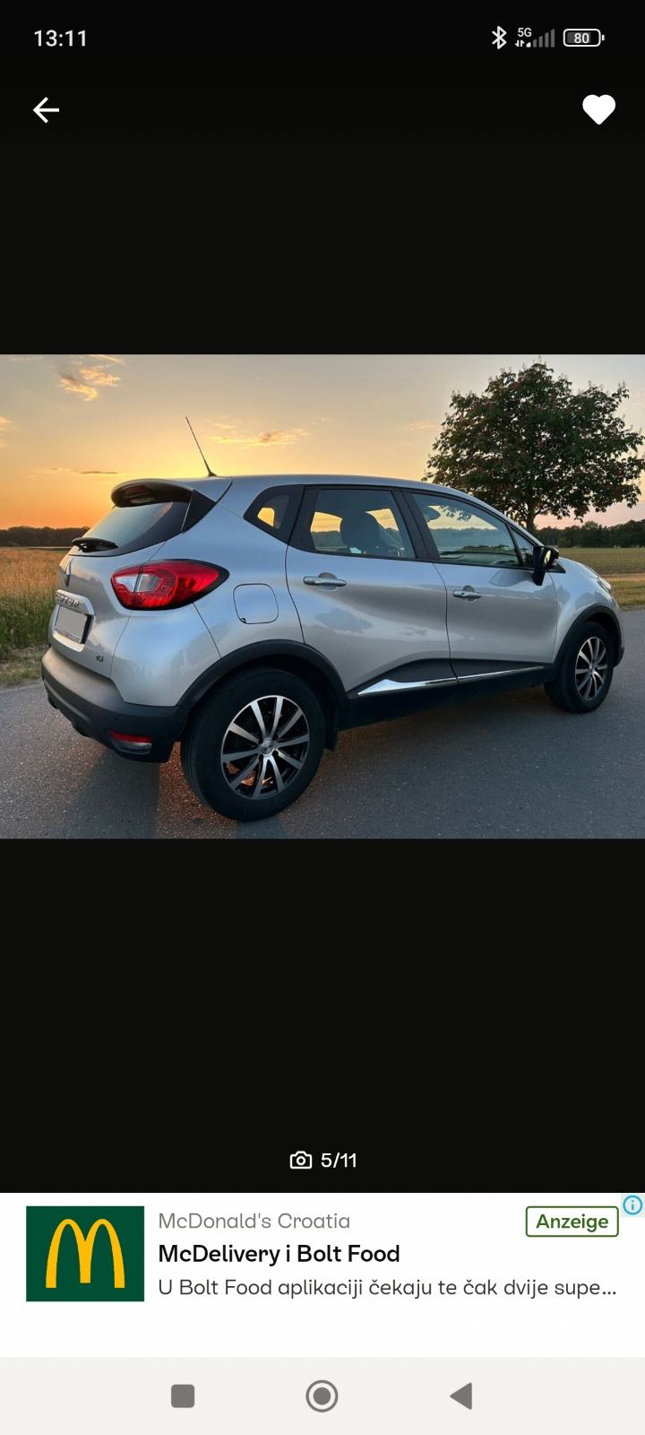 Renault captur 1,5 dCi, pogled izvana - slika 5