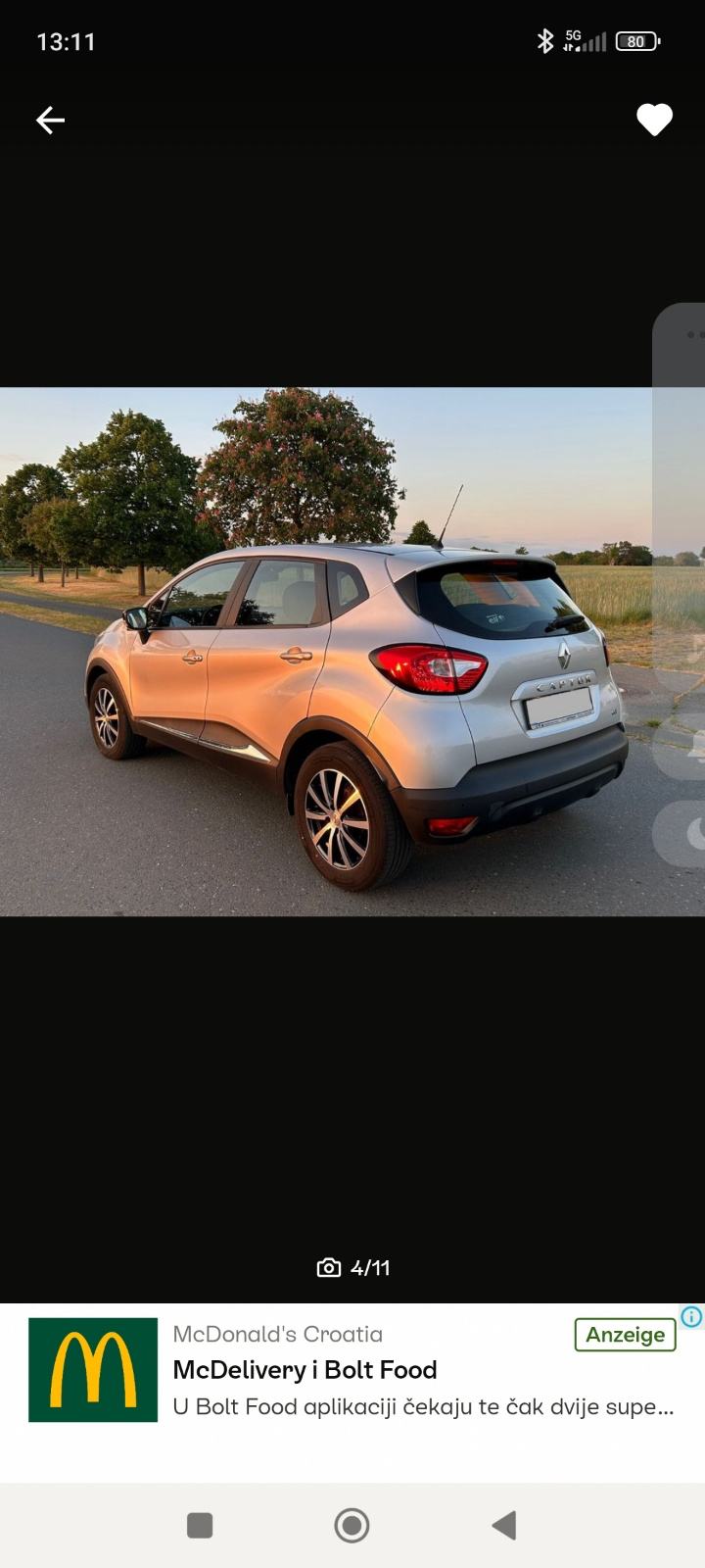 Renault captur 1,5 dCi, fotografija 6