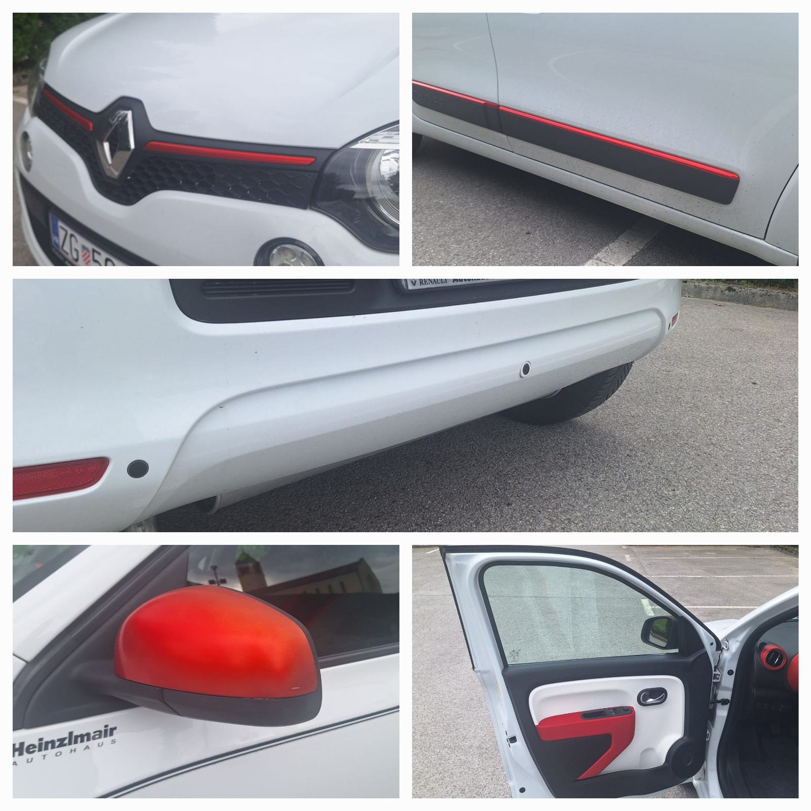 Renault Twingo 1.0 CABRIO-POMIČNI KROV 72.000 km OVL. SERVIS REG 1 GOD, fotografija 13