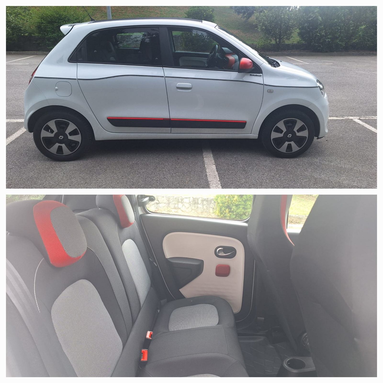 Renault Twingo 1.0 CABRIO-POMIČNI KROV 72.000 km OVL. SERVIS REG 1 GOD, fotografija 18
