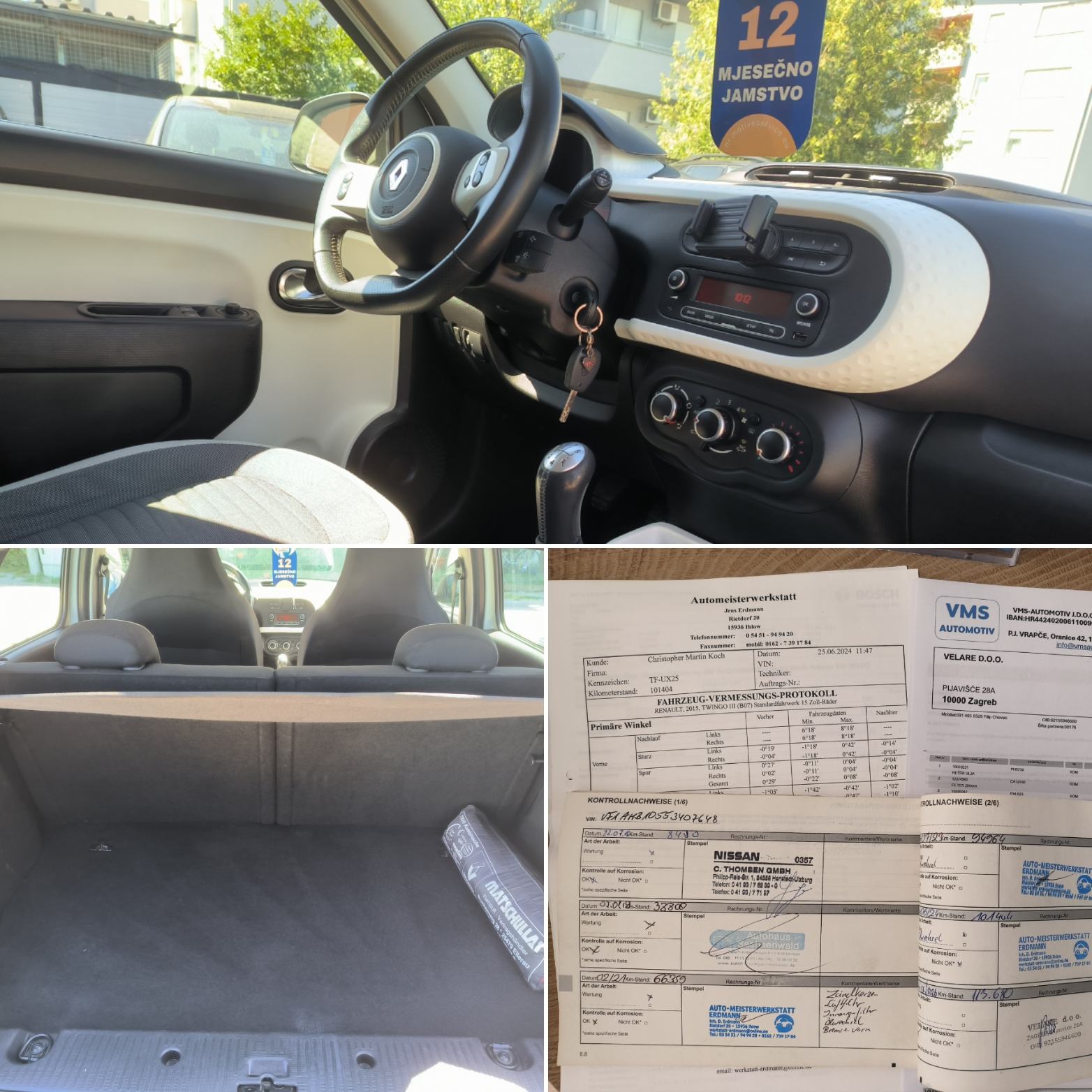 Renault Twingo 1.0 DYNAMIQUE, SERVISNA, JAMSTVO, REG. 1 GODINU, fotografija 16