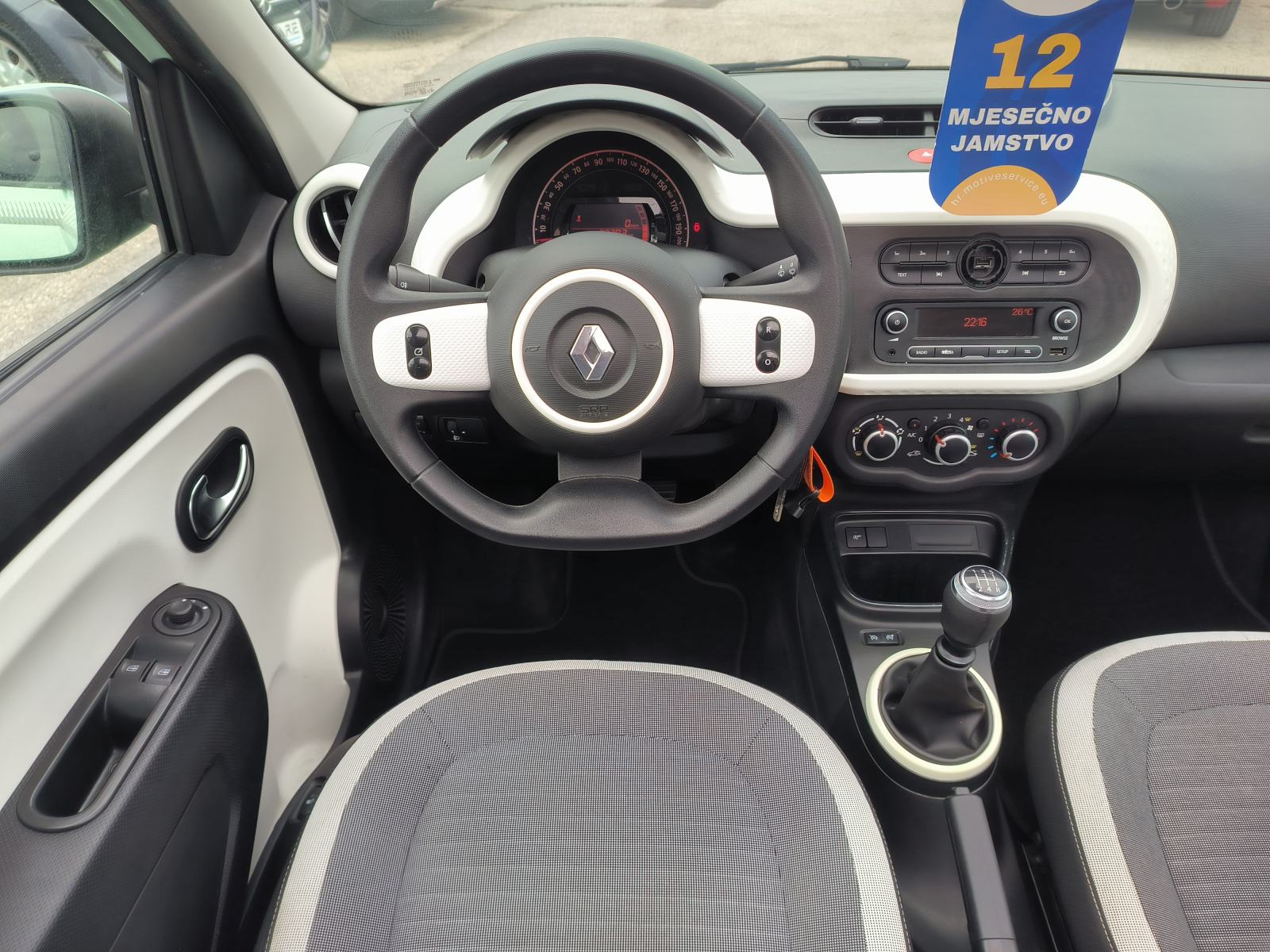 Renault Twingo 1.0 LIMITED, EL. KROV, SERVISNA, JAMSTVO, REG. 1 GODINU, fotografija 13