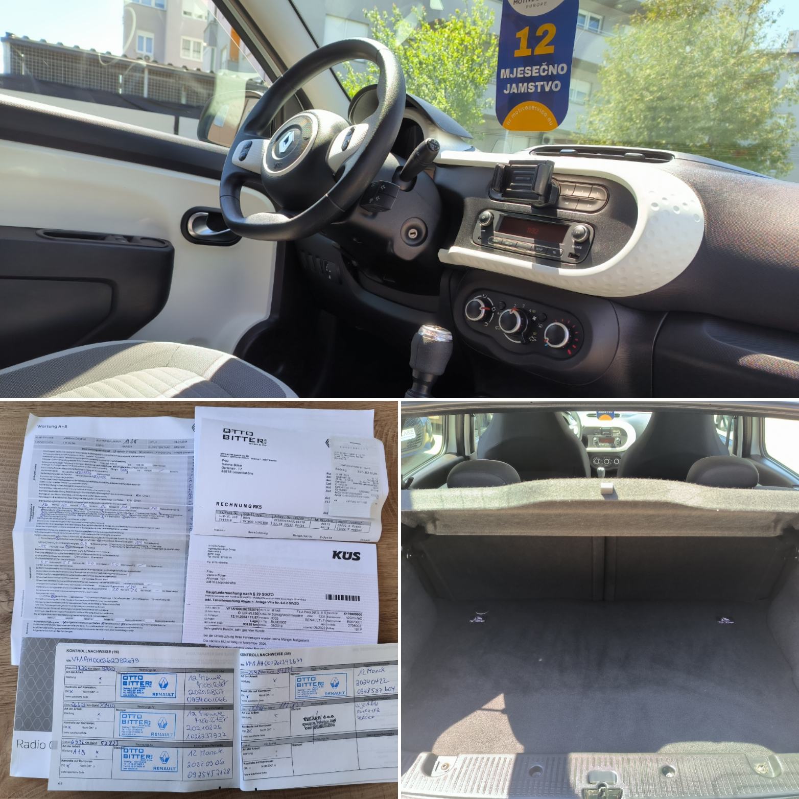Renault Twingo 1.0 LIMITED, SERVISNA, JAMSTVO, REG. 1 GODINU, fotografija 16