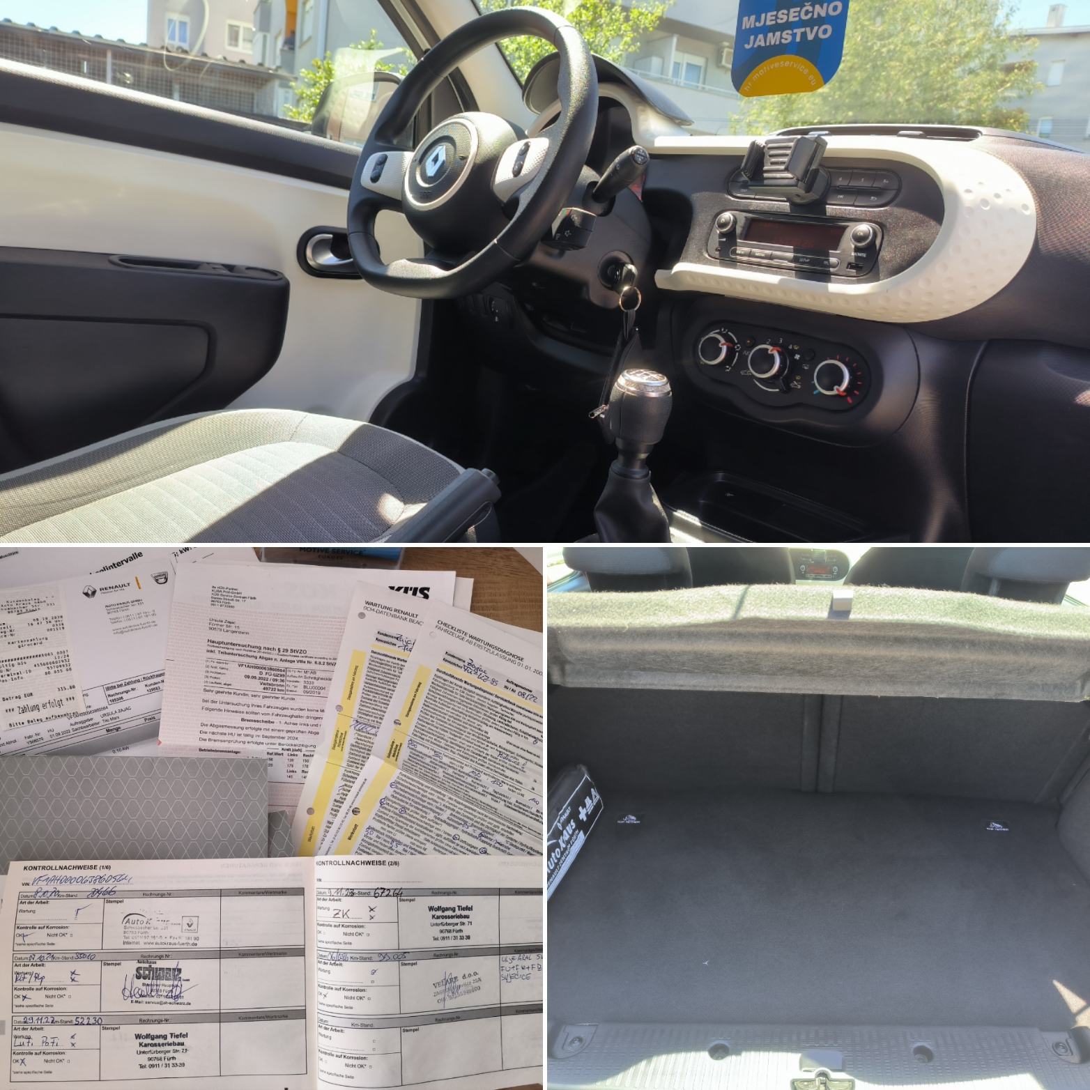 Renault Twingo 1.0 LIMITED, SERVISNA, JAMSTVO, REG. 1 GODINU, fotografija 16