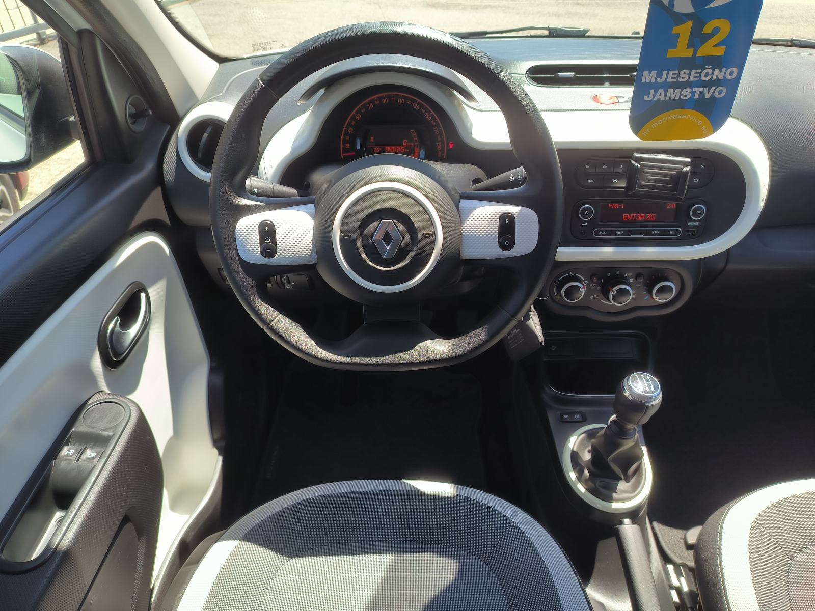 Renault Twingo 1.0 LIMITED, SERVISNA, JAMSTVO, REG. 1 GODINU, fotografija 12