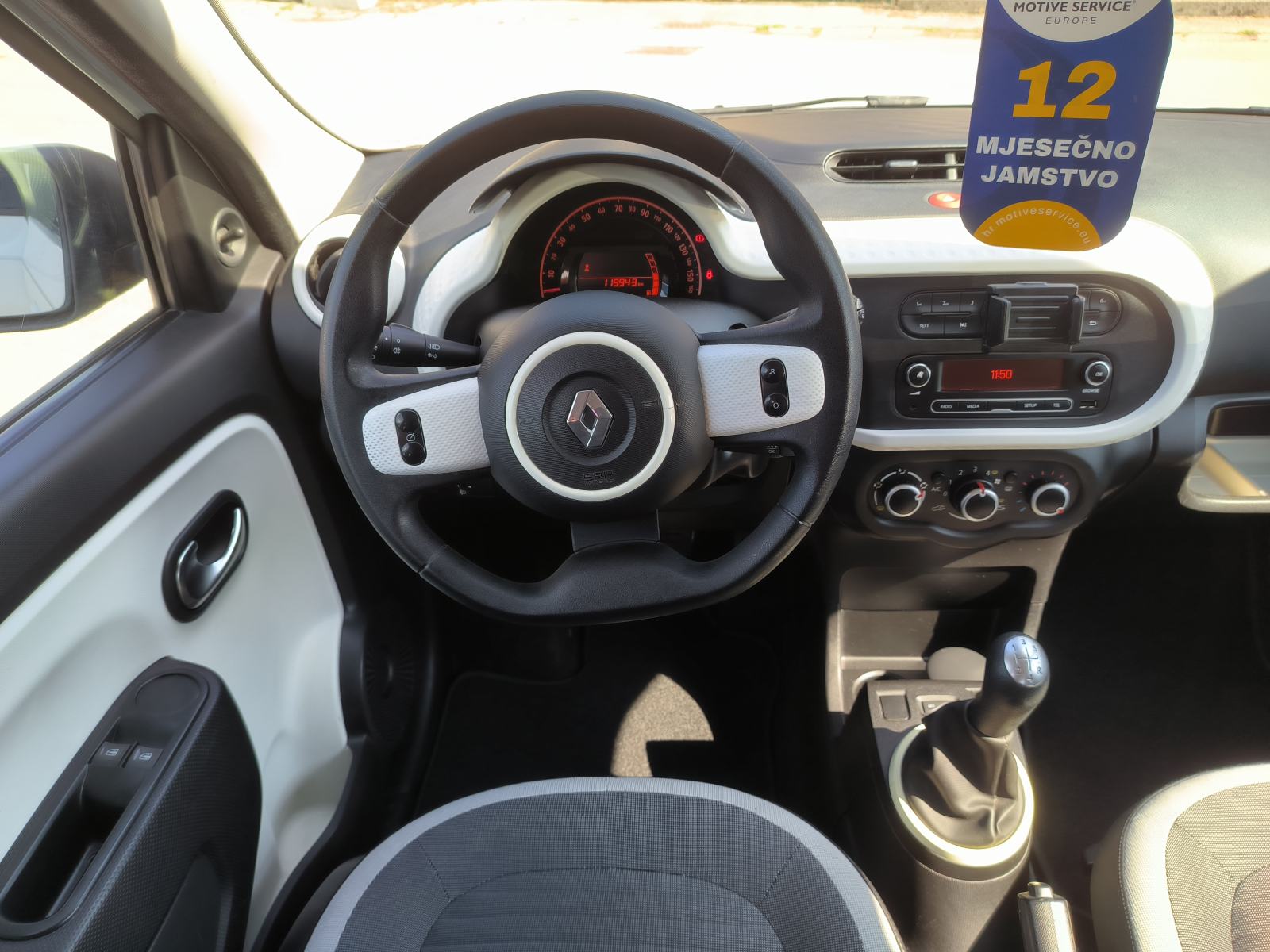 Renault Twingo 1.0 SCe, DYNAMIQUE, SERVISNA, JAMSTVO, REG. 1 GODINU, fotografija 12