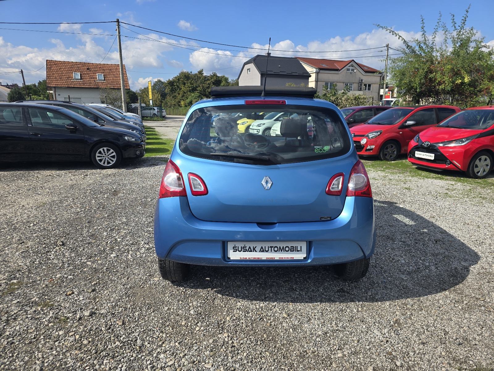 Renault Twingo 1,2 16V LEV / PLATNENI KROV / KLIMA / SERVISNA /, fotografija 4