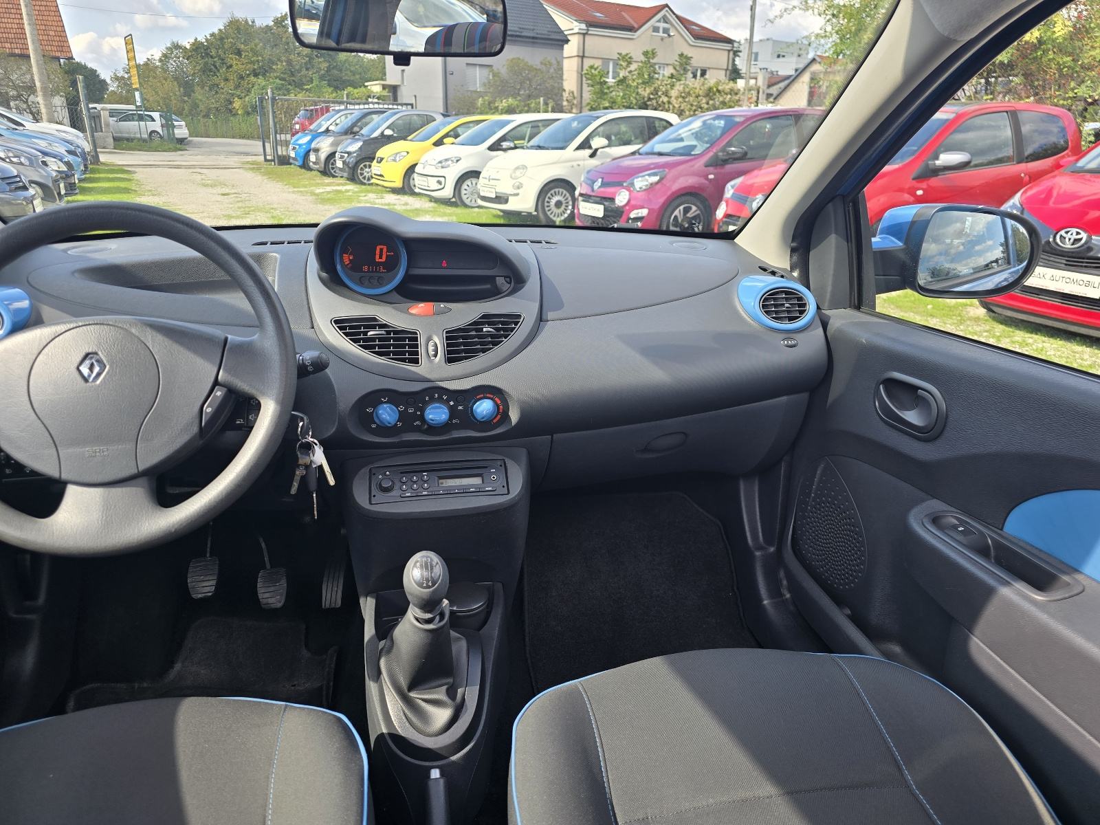 Renault Twingo 1,2 16V LEV / PLATNENI KROV / KLIMA / SERVISNA /, fotografija 15