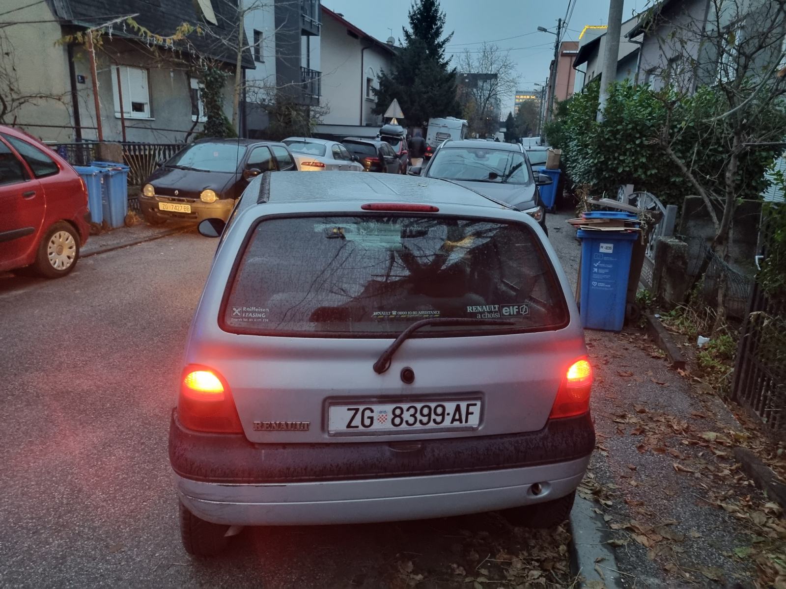 Renault Twingo 1.2 16V Vehículo de desguace (2002, Gris plateado