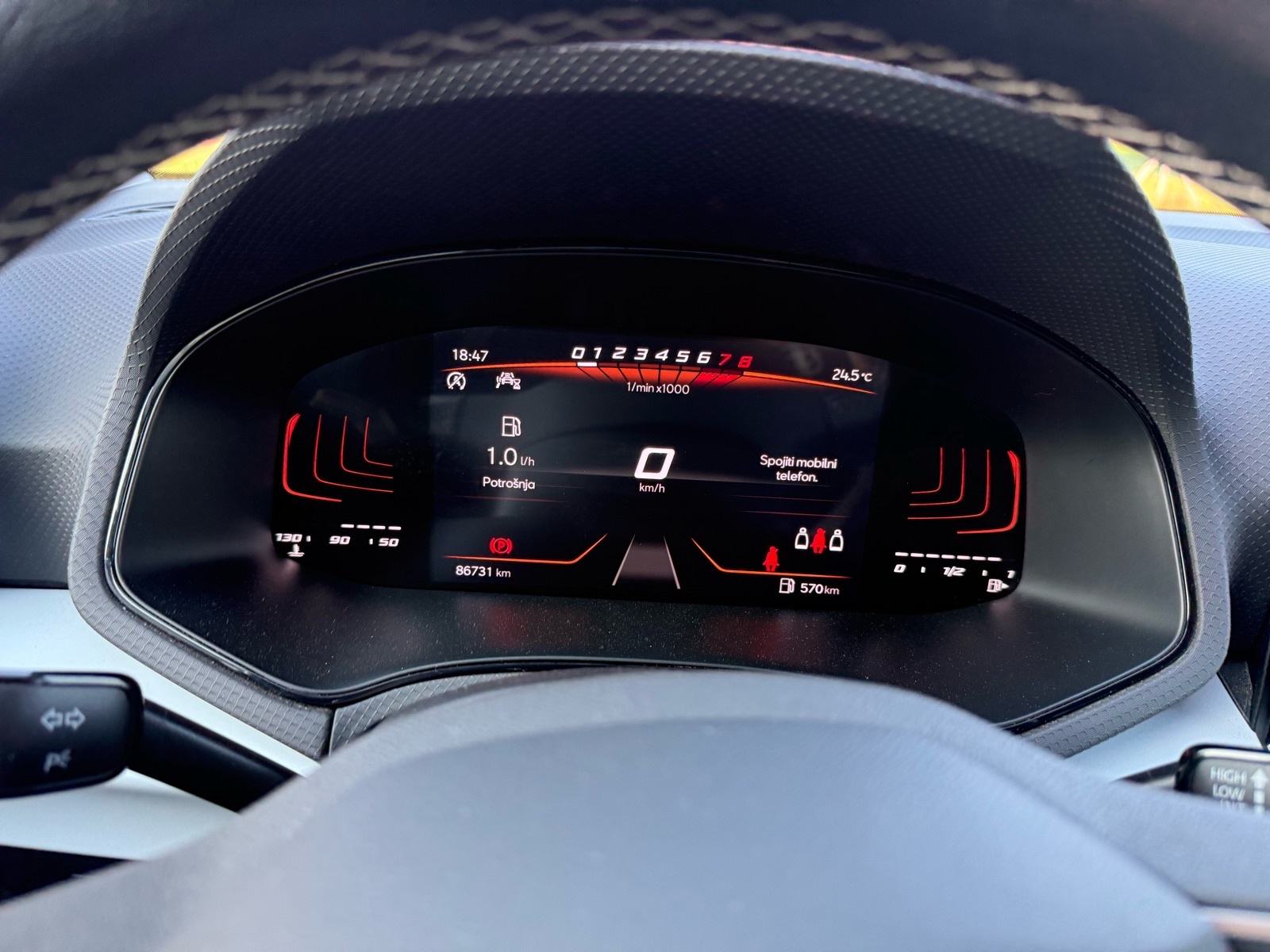 Seat Arona 1,0 TSI—->2023—>86000KM-, fotografija 9