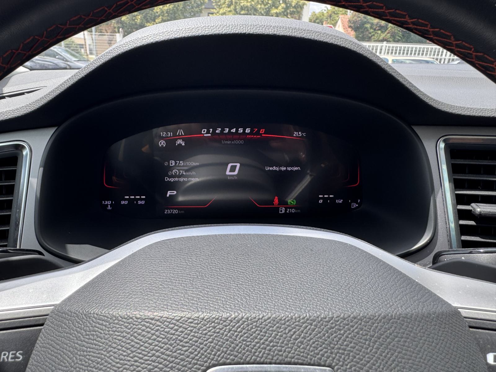 SEAT ATECA 1,5 TSI FR, 1. VL, HR AUTO, NA IME, SAMO 23.720 KM, TOP !!, fotografija 14
