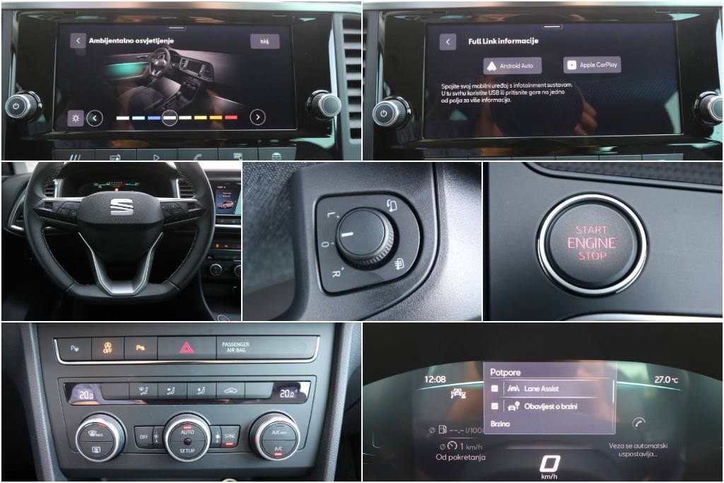 Seat Ateca 1.5 TSI Style VIRTUAL COCKPIT - Full LED - 150 KS FACELIFT, fotografija 10