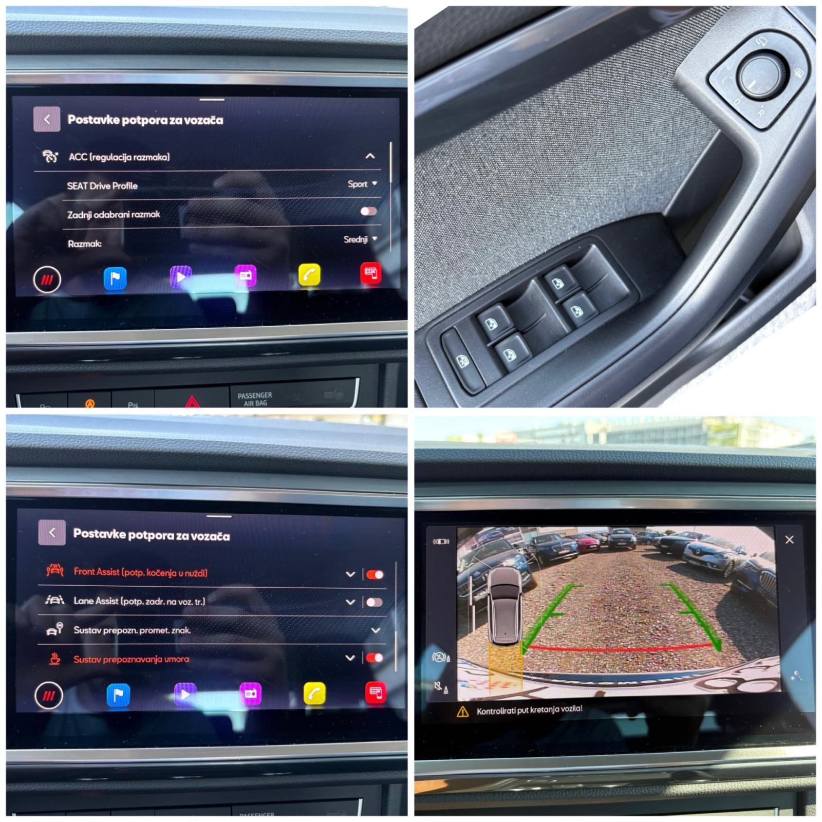 Seat Ateca 2.0 TDI DSG °NAVI°KAMERA°JAMSTVO 12MJ°LEASING BEZ UČEŠĆA, fotografija 16