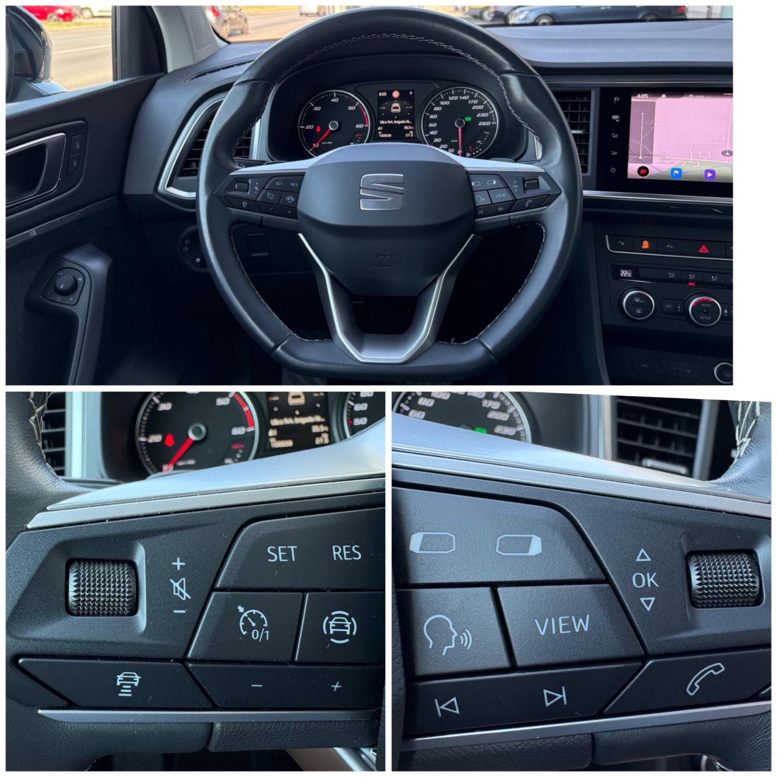 Seat Ateca 2.0 TDI DSG °NAVI°KAMERA°JAMSTVO 12MJ°LEASING BEZ UČEŠĆA, fotografija 17