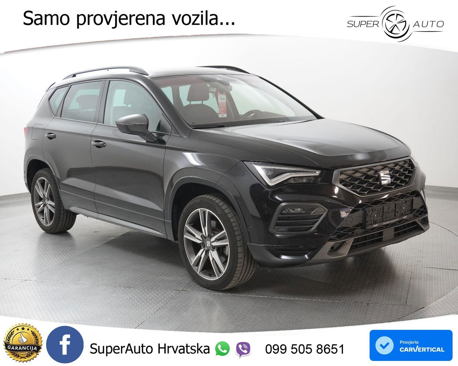 Seat Ateca 2.0 TDI FR Sport 150 KS, ACC+LED+KAM+GR SJED+VIRT+ASIST, fotografija 3