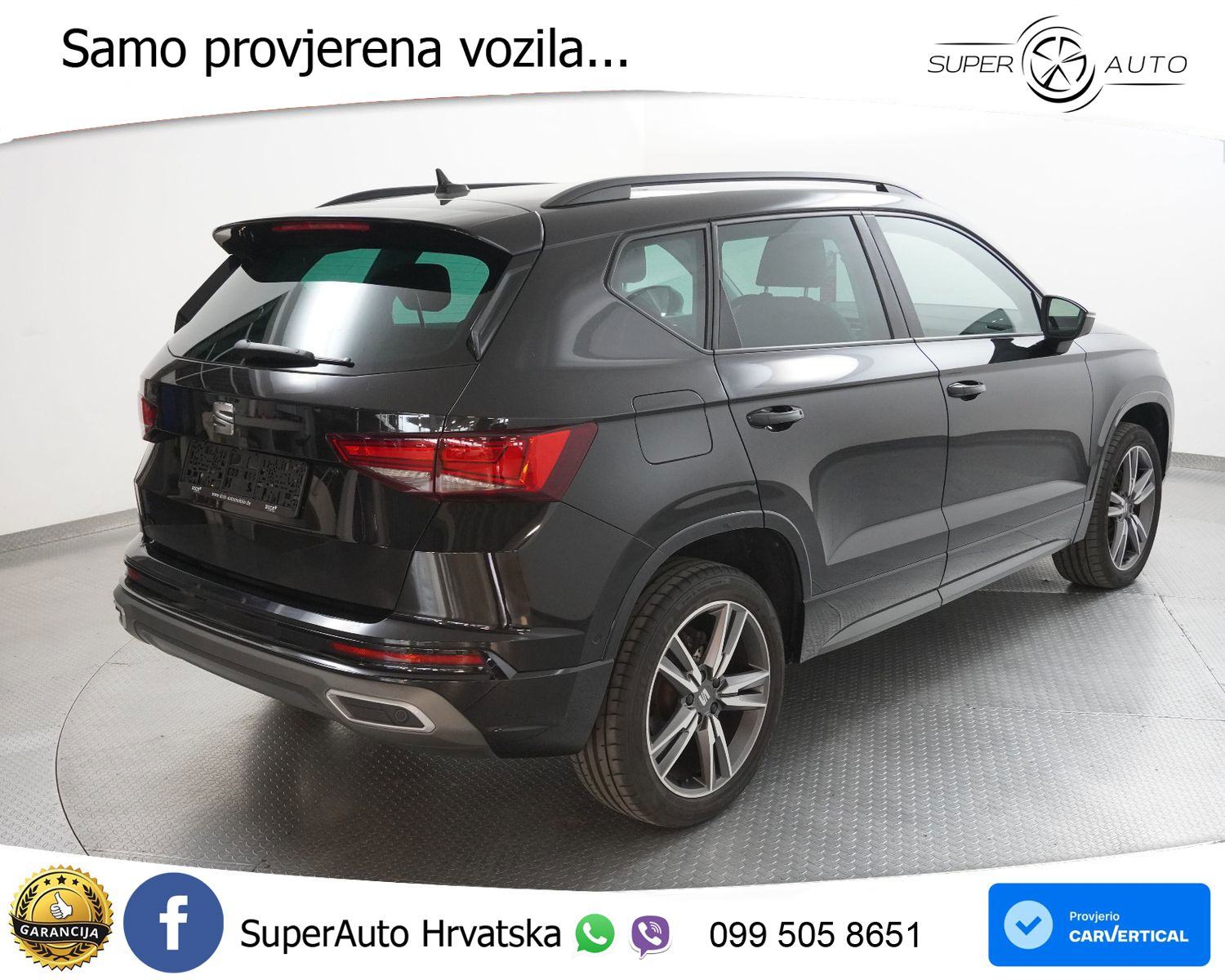 Seat Ateca 2.0 TDI FR Sport 150 KS, ACC+LED+KAM+GR SJED+VIRT+ASIST, fotografija 5