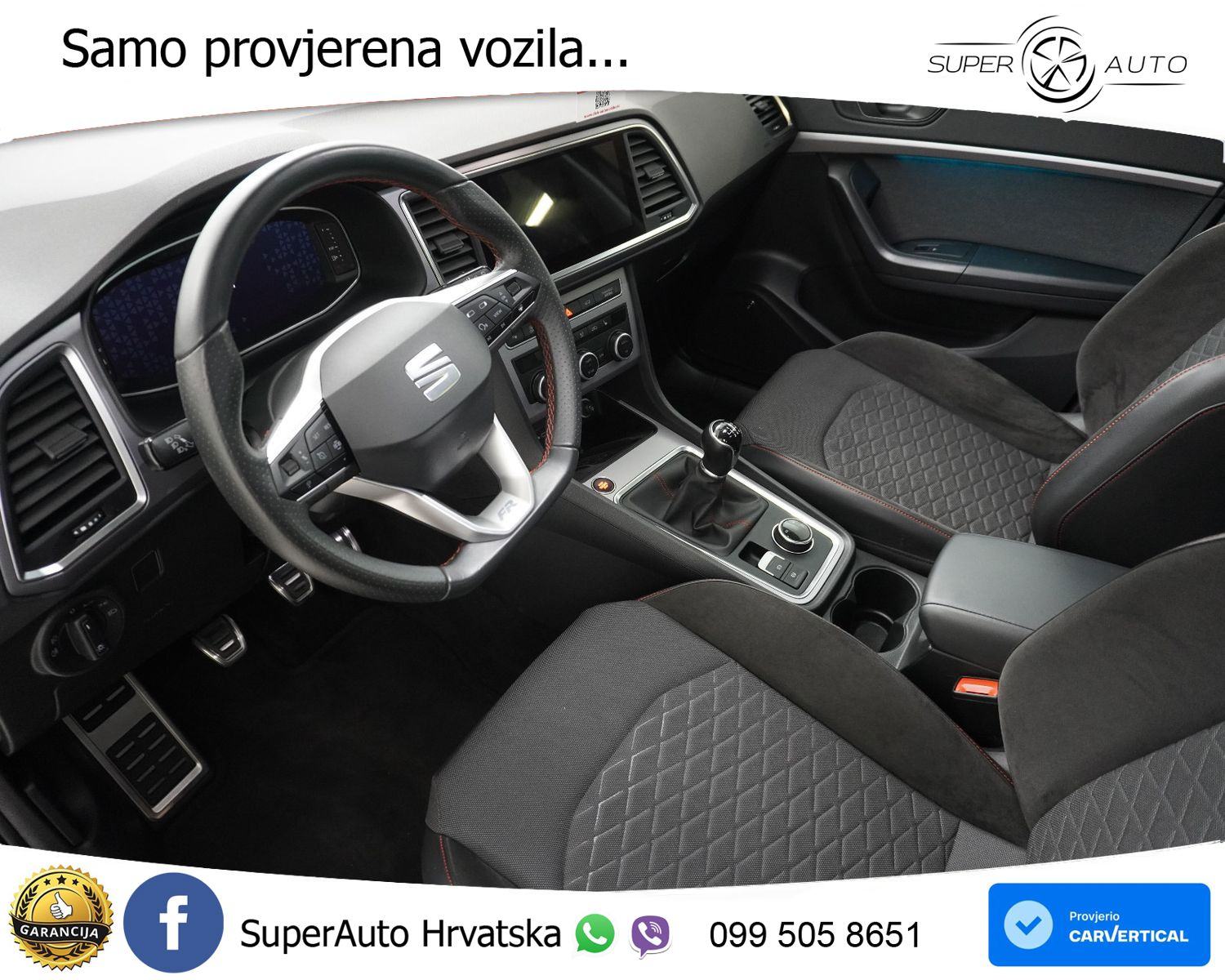 Seat Ateca 2.0 TDI FR Sport 150 KS, ACC+LED+KAM+GR SJED+VIRT+ASIST, fotografija 9