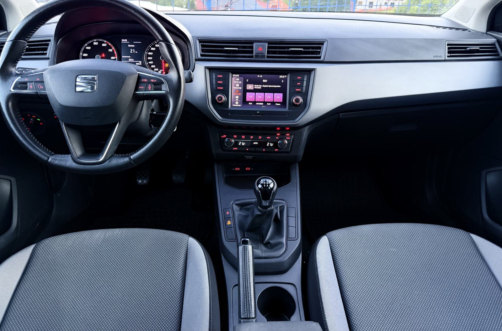Seat Ibiza 1,0 TSI SPORT SALSA, 2021.g, JAMSTVO 12mj, REGISTRIRAN., fotografija 18