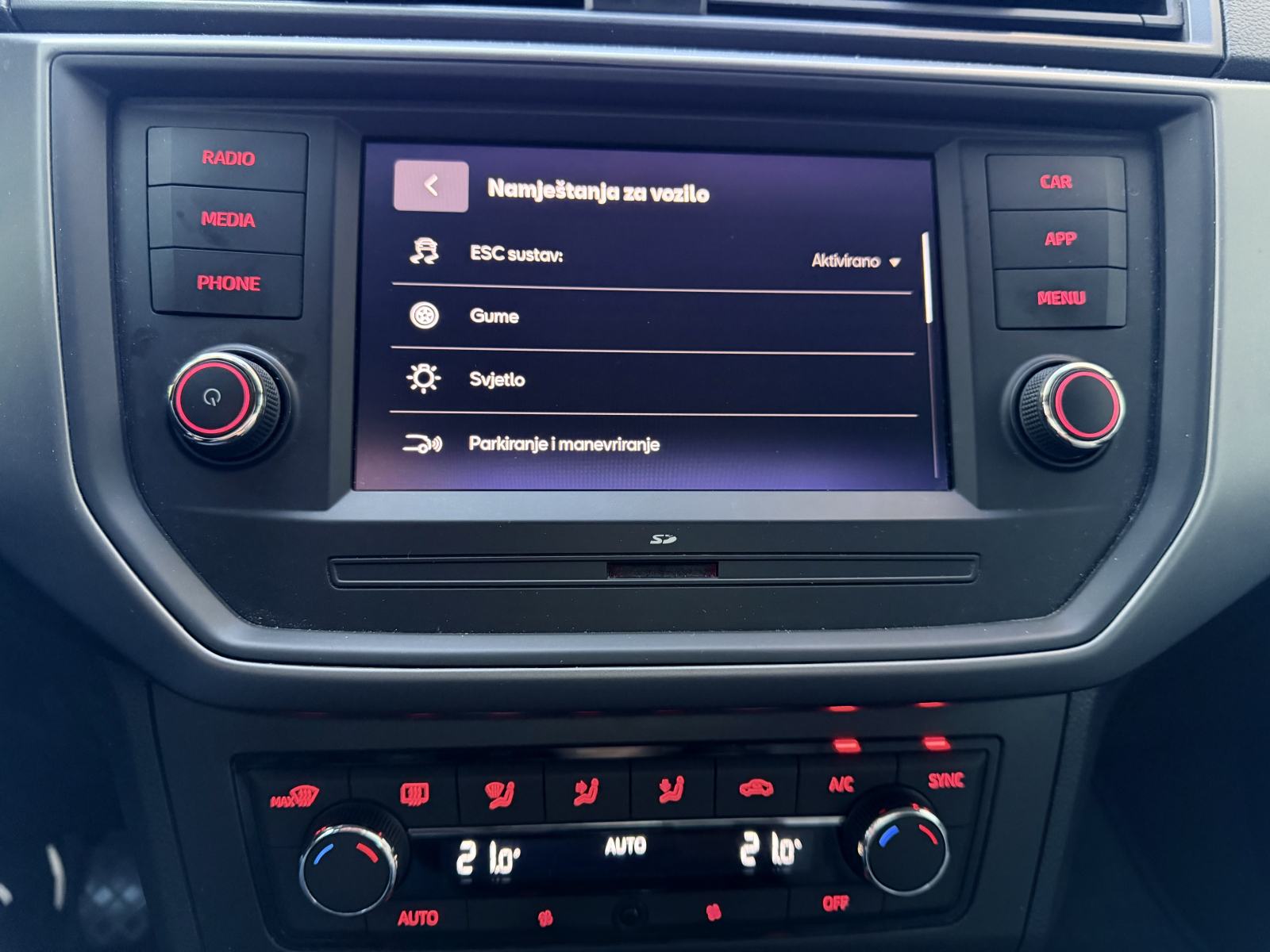 Seat Ibiza 1,0 TSI SPORT SALSA, 2021.g, JAMSTVO 12mj, REGISTRIRAN., fotografija 12