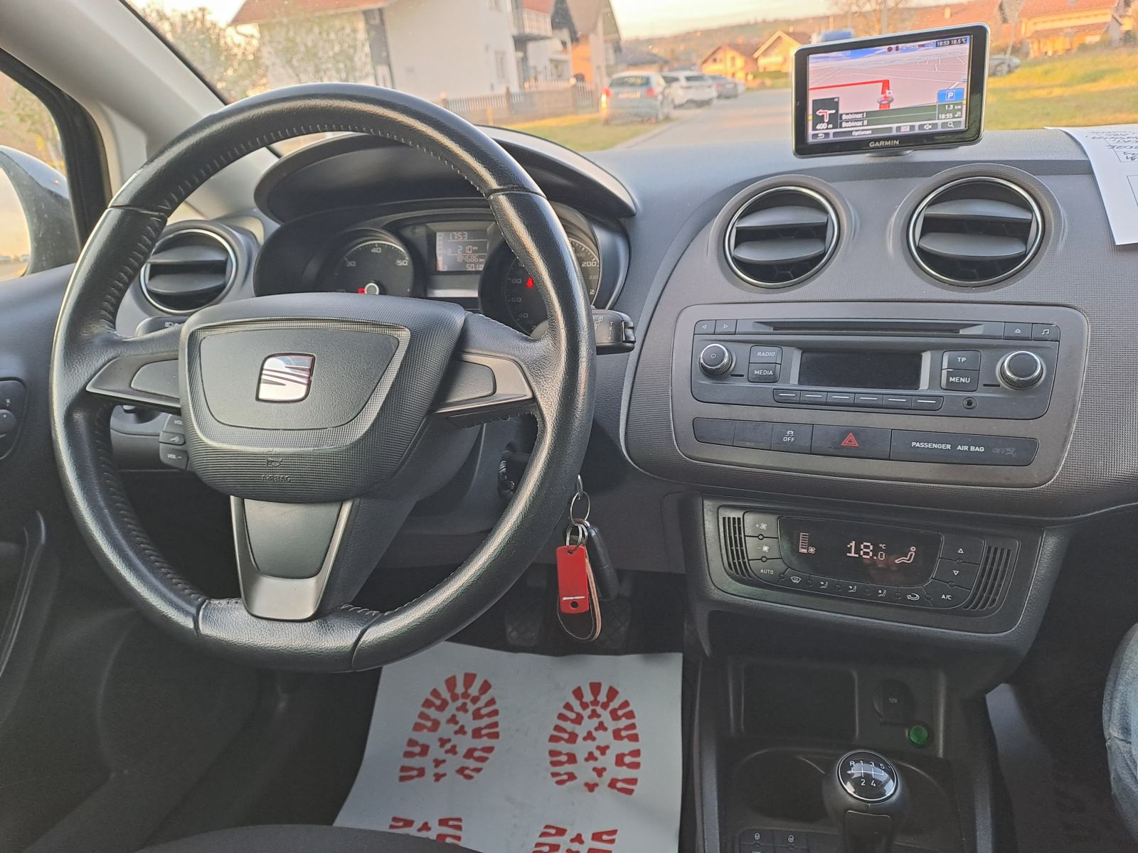 Seat Ibiza 1,2 TDI-2014god.mod.-NAVIGACIJA-,alu,climatonic,KARTICE, fotografija 13