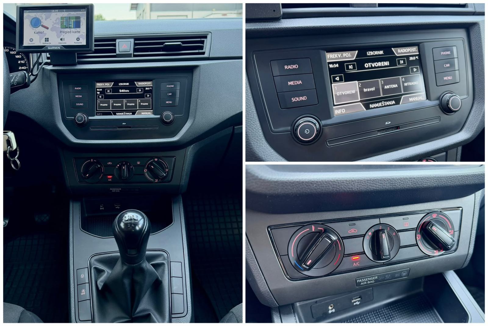 Seat Ibiza 1,6TDI 59kw 2018g KUPLJENA U RH, DODATNE 4 ZIMSKE GUME⭐⭐⭐⭐⭐, fotografija 17