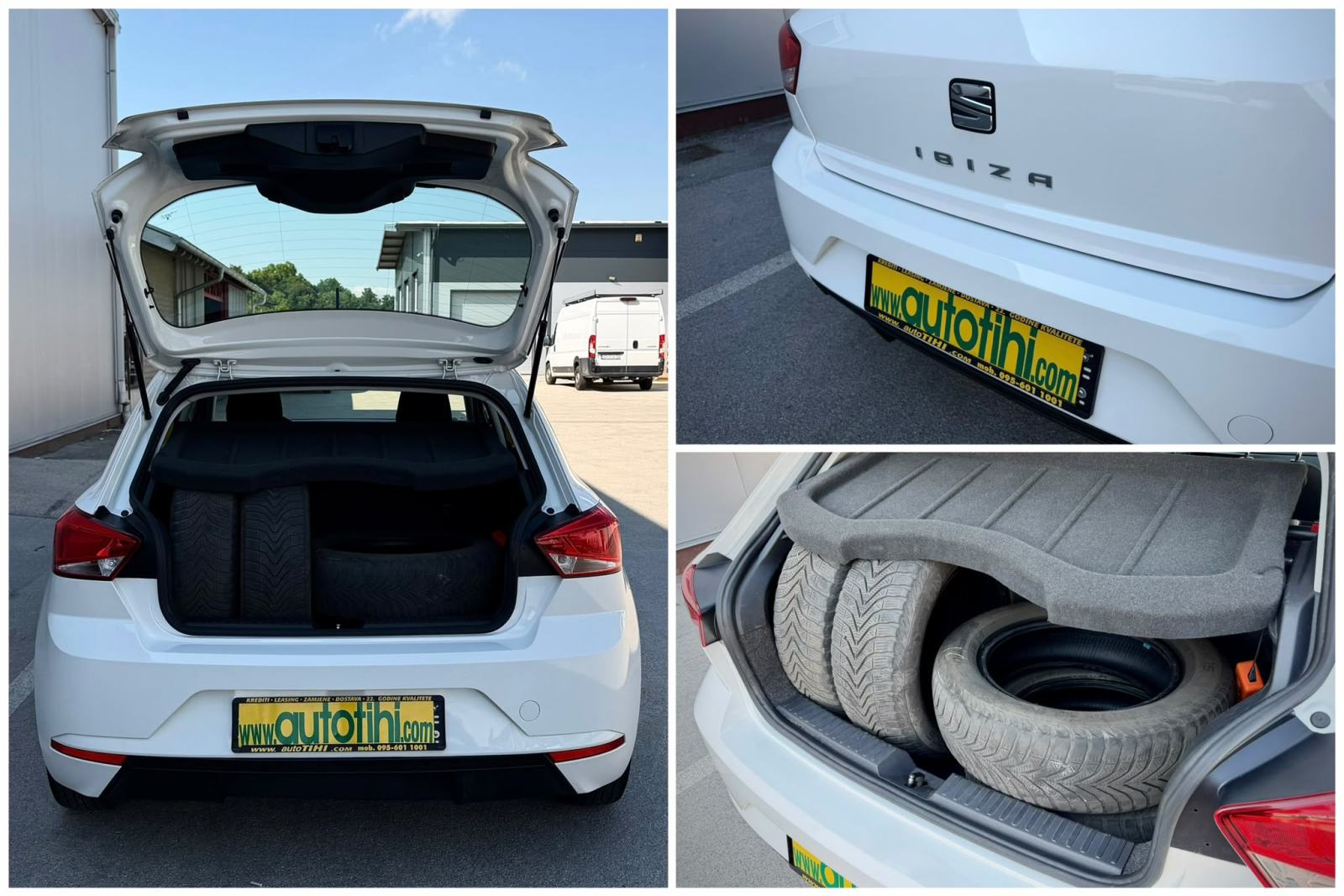 Seat Ibiza 1,6TDI 59kw 2018g KUPLJENA U RH, DODATNE 4 ZIMSKE GUME⭐⭐⭐⭐⭐, fotografija 10
