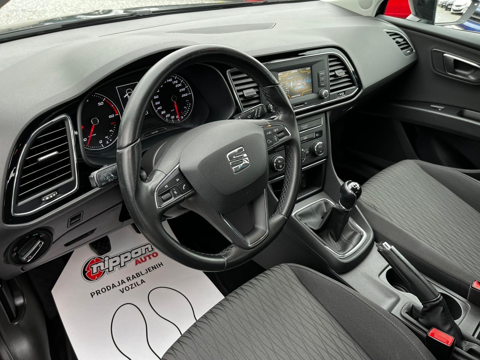 Seat Leon 1,6 TDI KLIMA - TEMPOMAT - AUTOKREDIT, fotografija 9