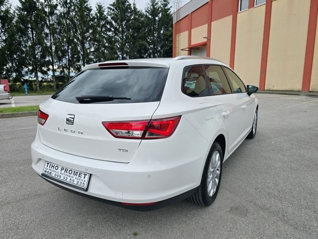 SEAT LEON 1.6 TDI ST-NAVI-TEMPO-LED SVJETLA-P.PILOT-SERVISNA-1VL-TOP, fotografija 6