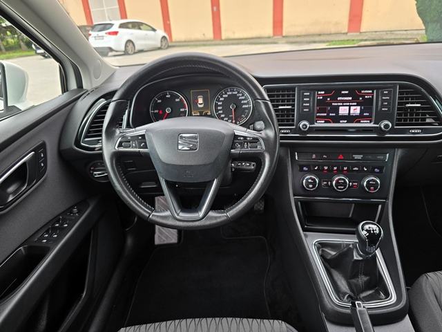 SEAT LEON 1.6 TDI ST-NAVI-TEMPO-LED SVJETLA-P.PILOT-SERVISNA-1VL-TOP, fotografija 17