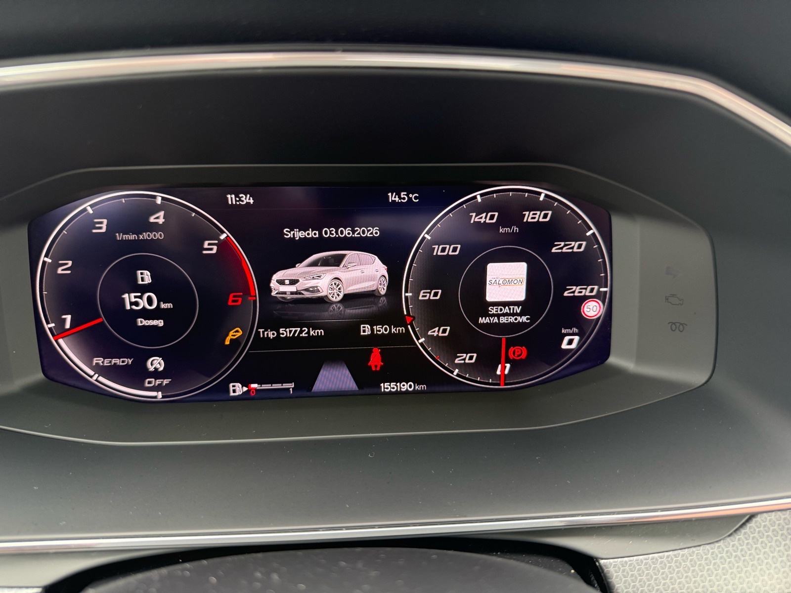 Seat Leon‼️2g JAMSTVO‼️2.0 TDI | 2023 | 155tkm | Dostava do HR, fotografija 14