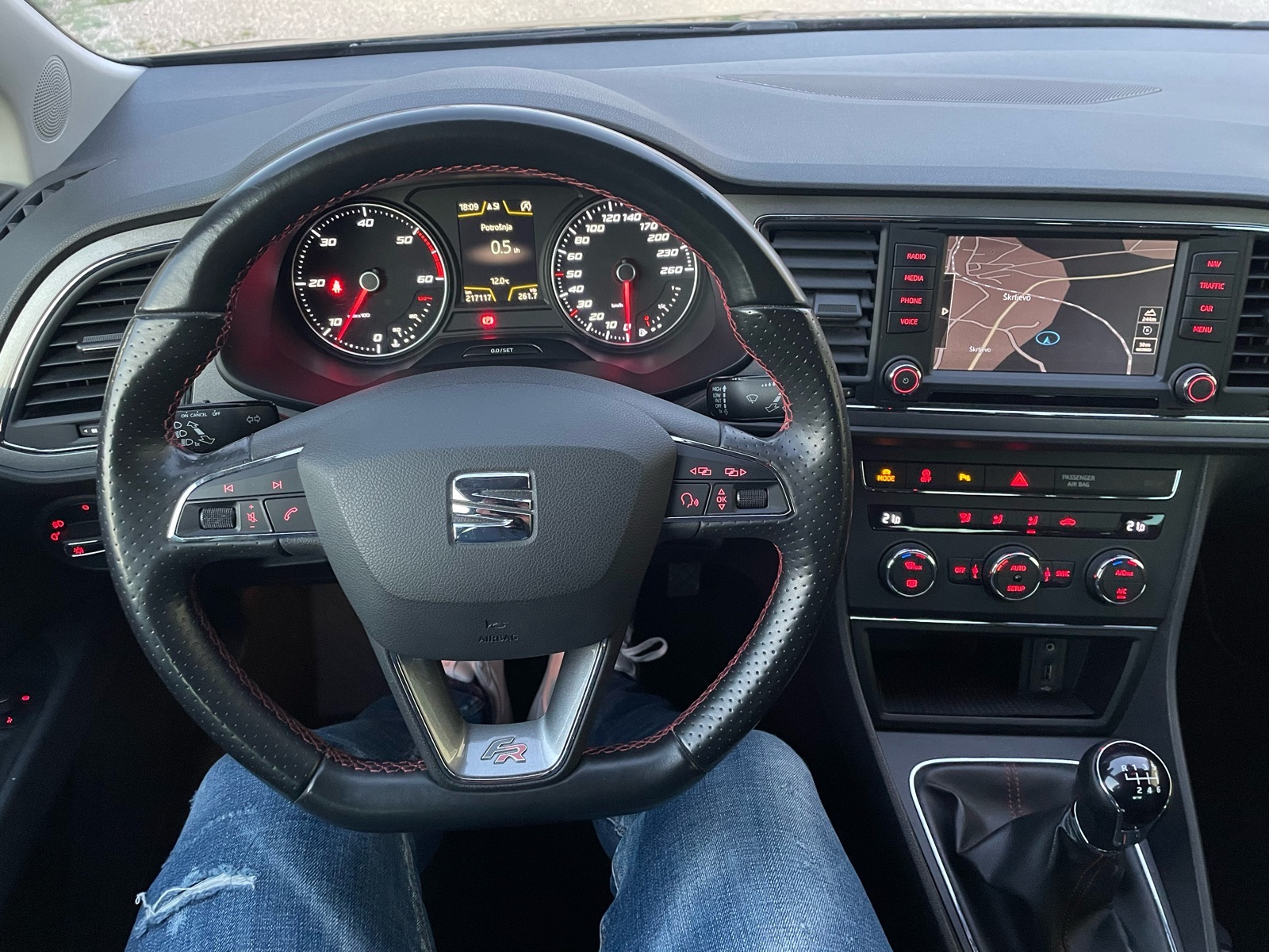 SEAT LEON FR 2.0 TDI,ZAMJENA,VELIKI SERVIS RAĐEN., fotografija 10