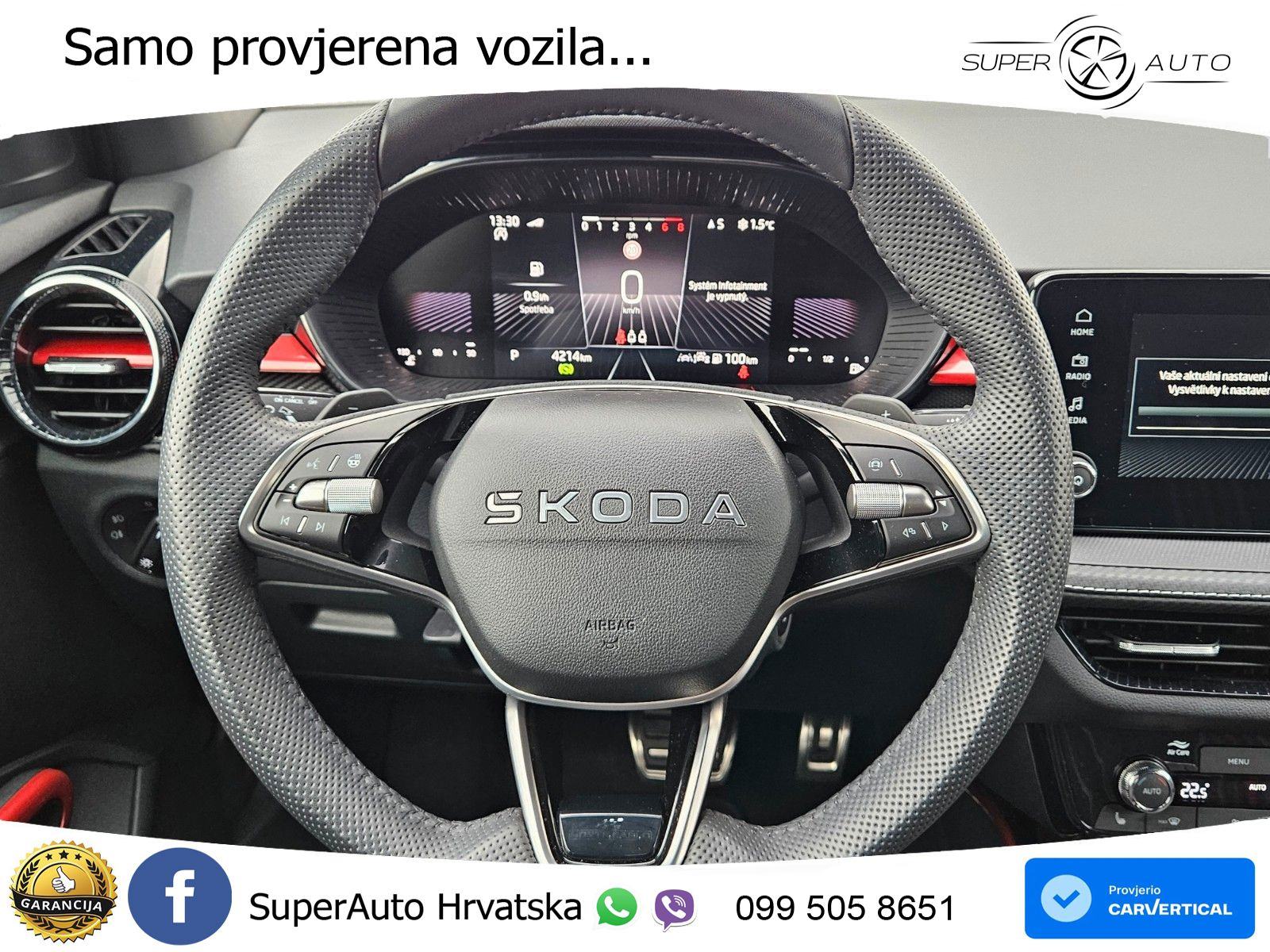 Škoda Fabia 1.0 TSI Aut. Monte Carlo 116 KS, KAM+KEY+GR SJED+LED+VIRT, fotografija 9