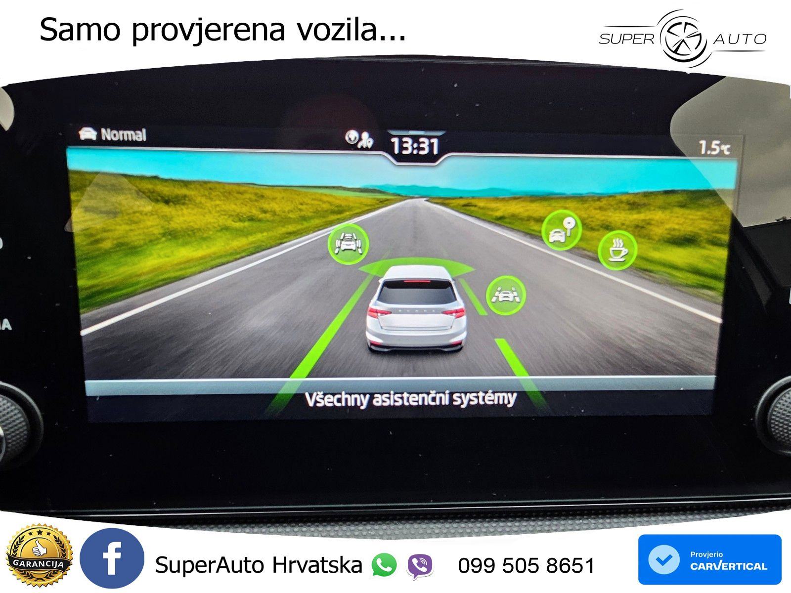 Škoda Fabia 1.0 TSI Aut. Monte Carlo 116 KS, KAM+KEY+GR SJED+LED+VIRT, fotografija 13