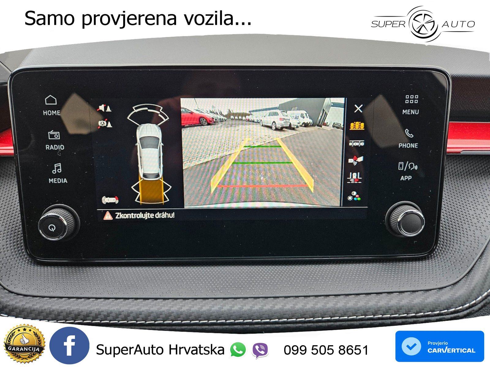 Škoda Fabia 1.0 TSI Aut. Monte Carlo 116 KS, KAM+KEY+GR SJED+LED+VIRT, fotografija 15