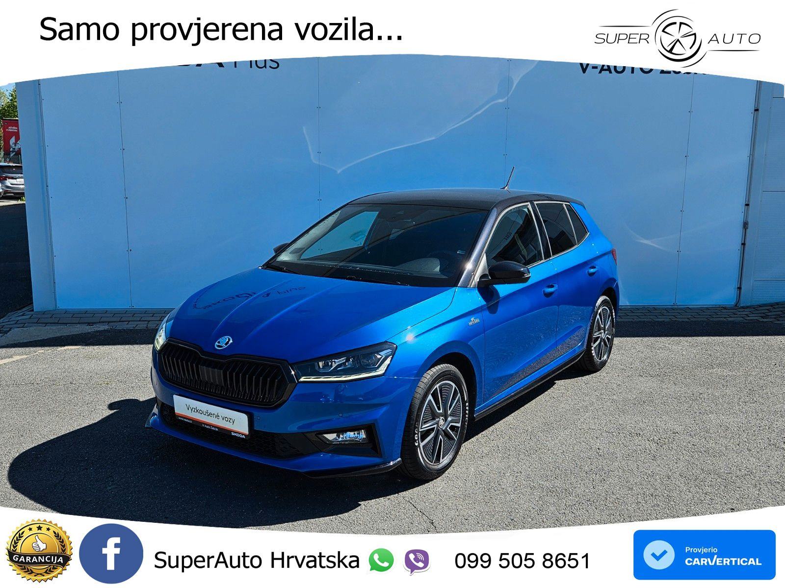 Škoda Fabia 1.0 TSI Monte Carlo 95 KS, KEY+GR SJED+LED, fotografija 1