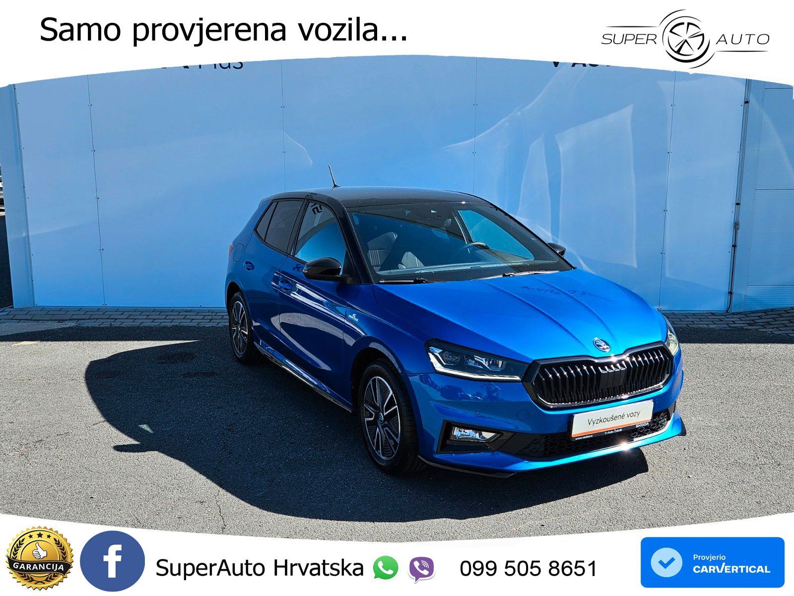 Škoda Fabia 1.0 TSI Monte Carlo 95 KS, KEY+GR SJED+LED, fotografija 3