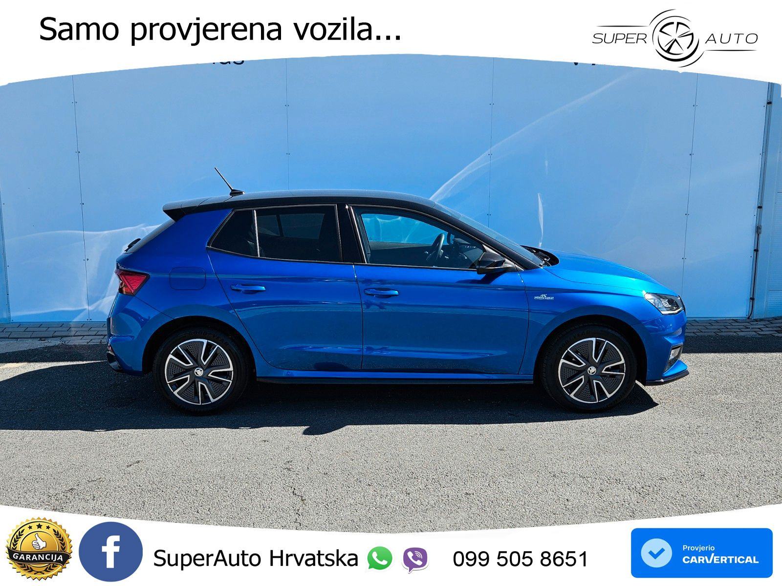 Škoda Fabia 1.0 TSI Monte Carlo 95 KS, KEY+GR SJED+LED, fotografija 5