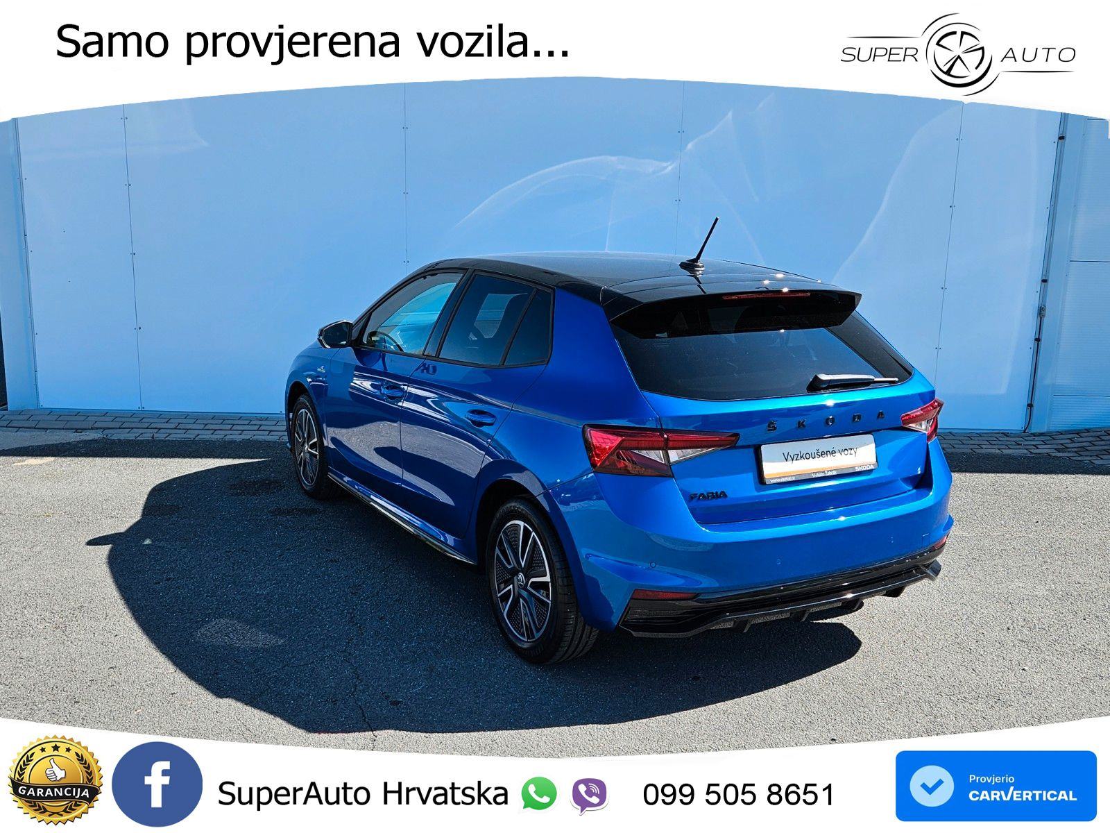 Škoda Fabia 1.0 TSI Monte Carlo 95 KS, KEY+GR SJED+LED, fotografija 8