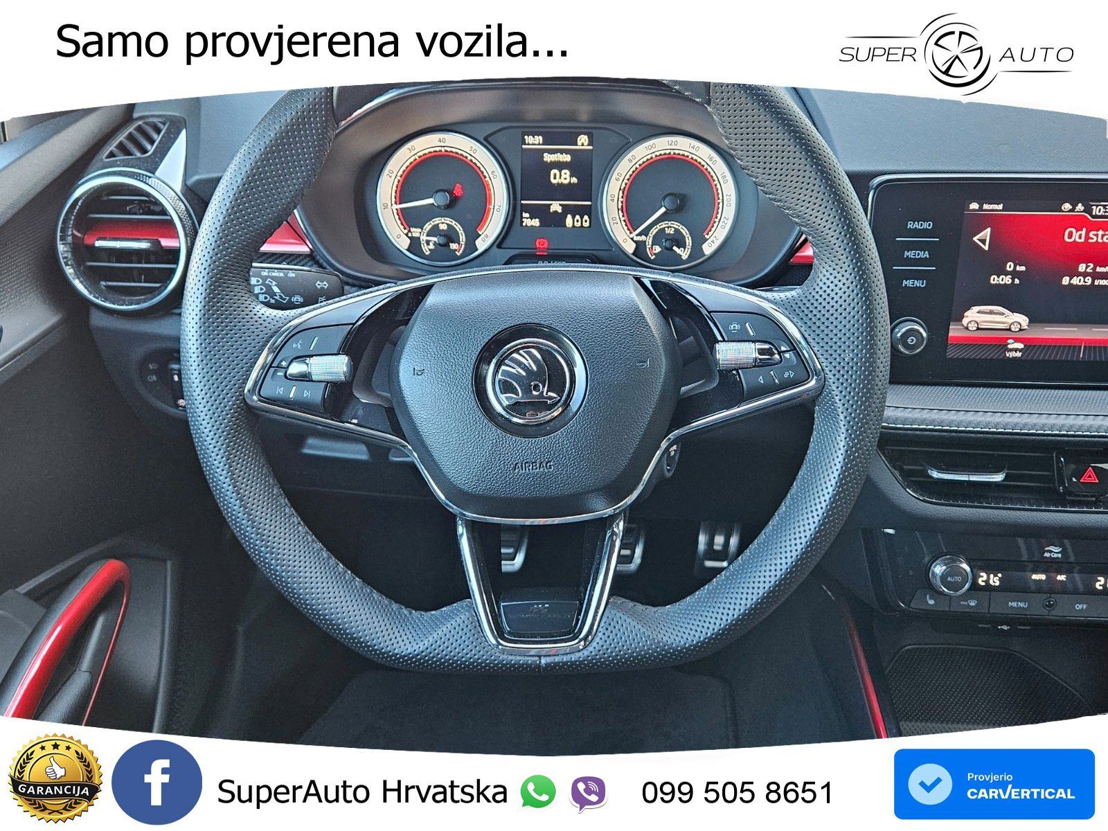 Škoda Fabia 1.0 TSI Monte Carlo 95 KS, KEY+GR SJED+LED, fotografija 9