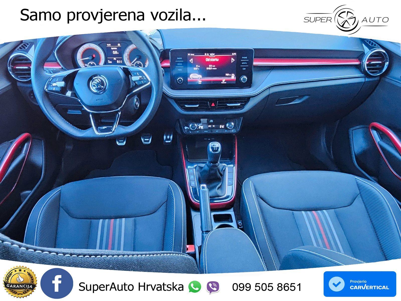 Škoda Fabia 1.0 TSI Monte Carlo 95 KS, KEY+GR SJED+LED, fotografija 10