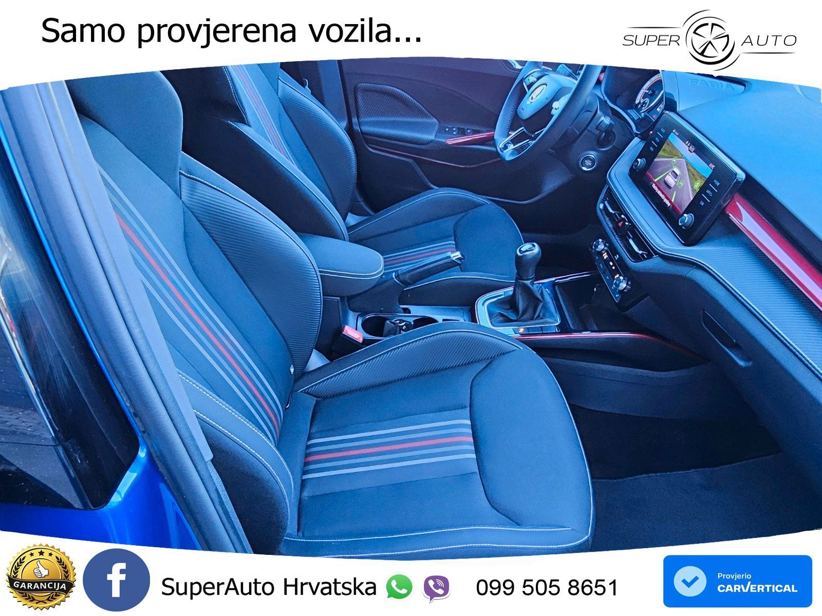 Škoda Fabia 1.0 TSI Monte Carlo 95 KS, KEY+GR SJED+LED, fotografija 18